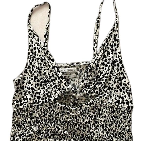 URBAN OUTFITTERS Jolie Cheetah Leopard Cutout Cami Top Womens Medium - Picture 11 of 15